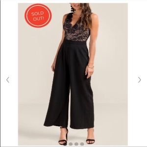 BNWT Francescas Lace Top Jumpsuit